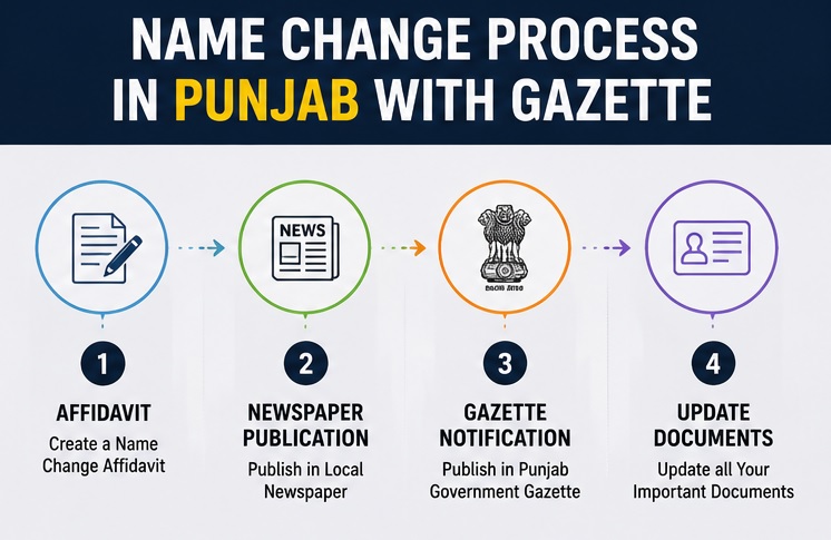 e gazette punjab name change