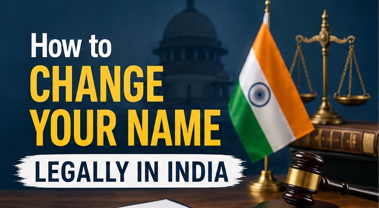 How to Change Name Legally in India
