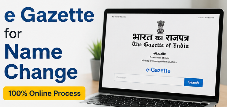 e gazette for name change